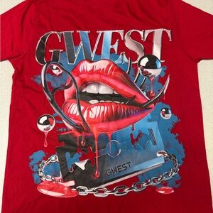 G West Red Graphic Tee - Short Sleeve